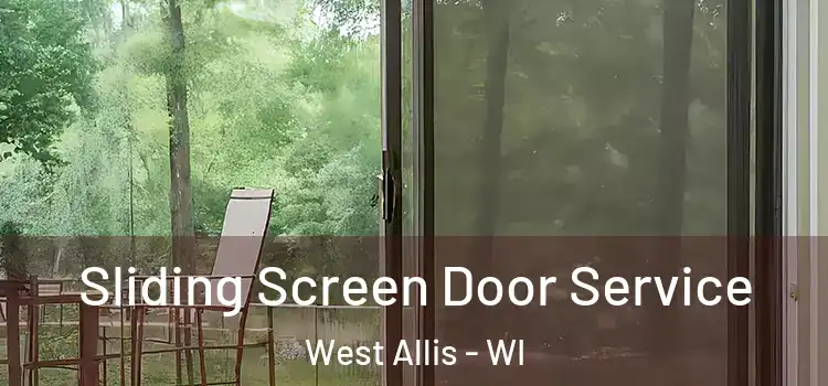 Sliding Screen Door Service West Allis - WI